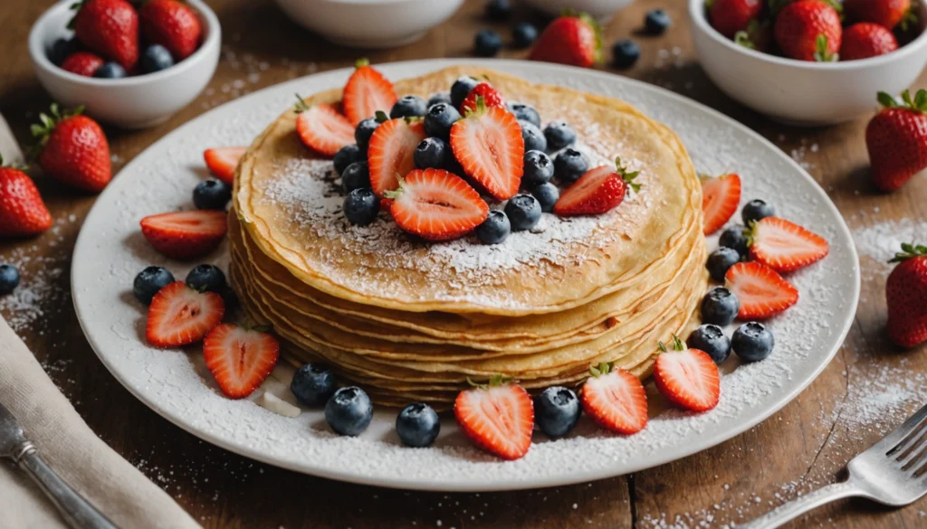 crepe sans lactose