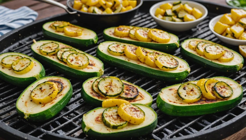 courgette plancha huile d'olive