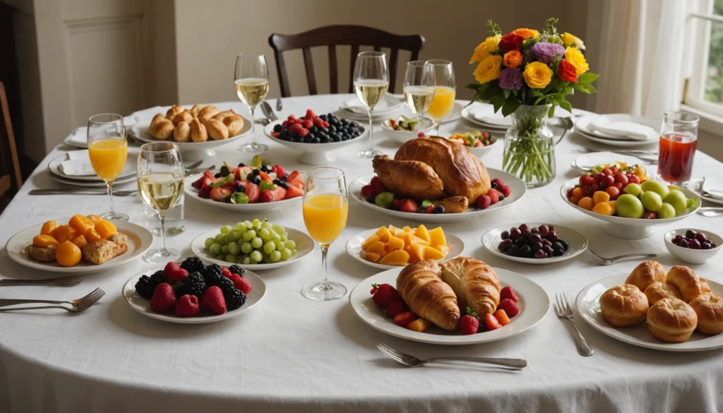 que prévoir pour un brunch