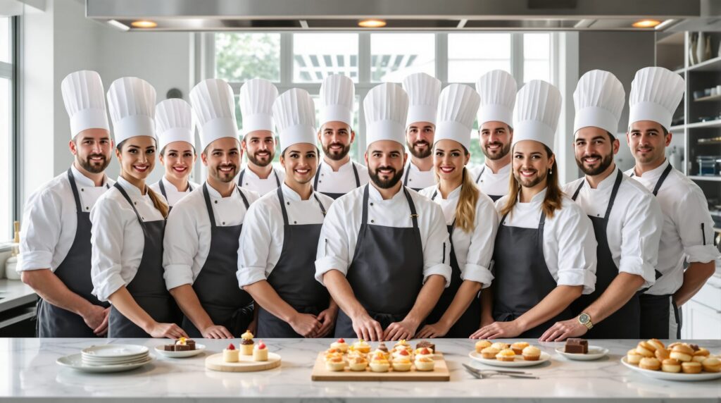 chefs pâtissiers